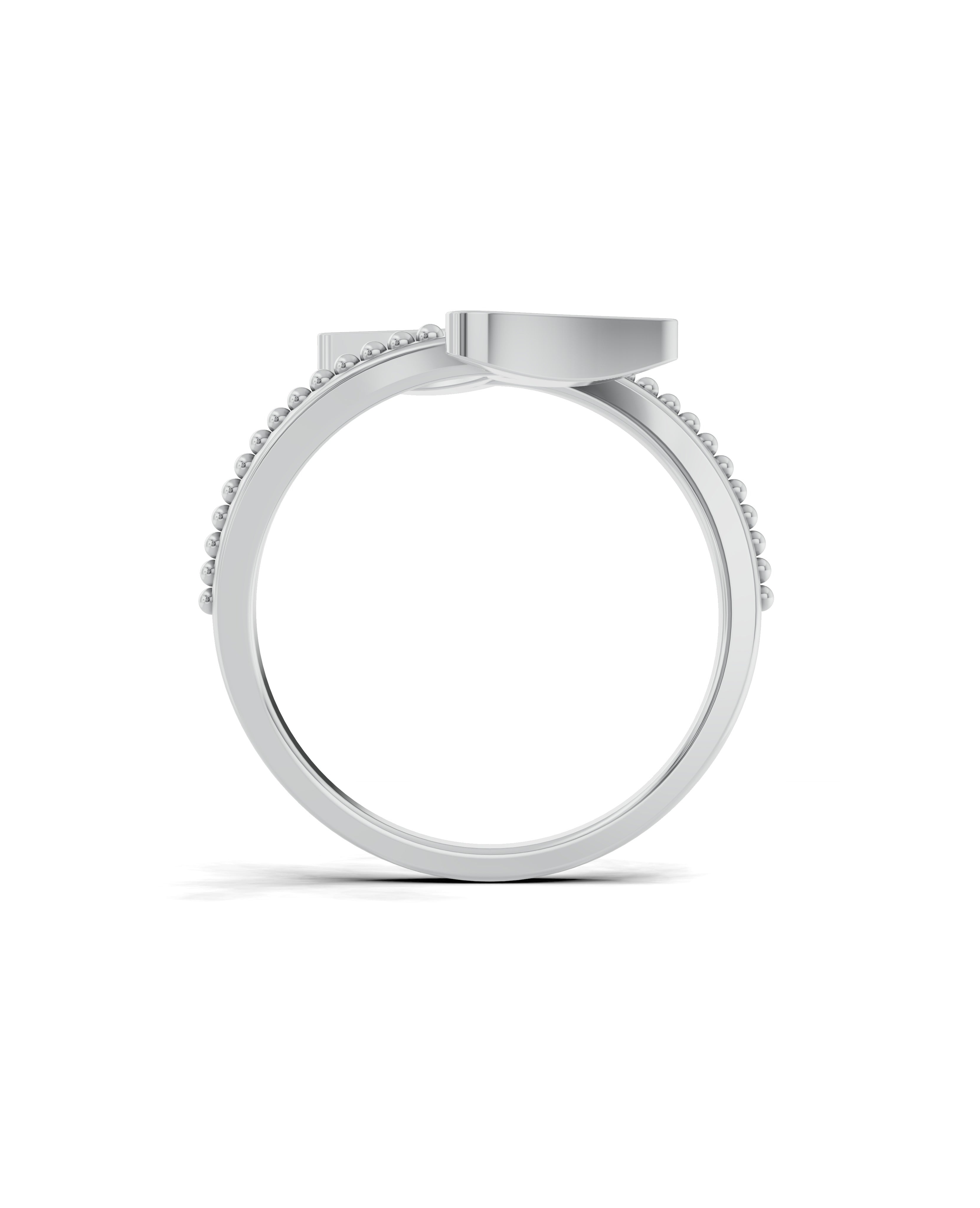 Platinized Sterling Silver