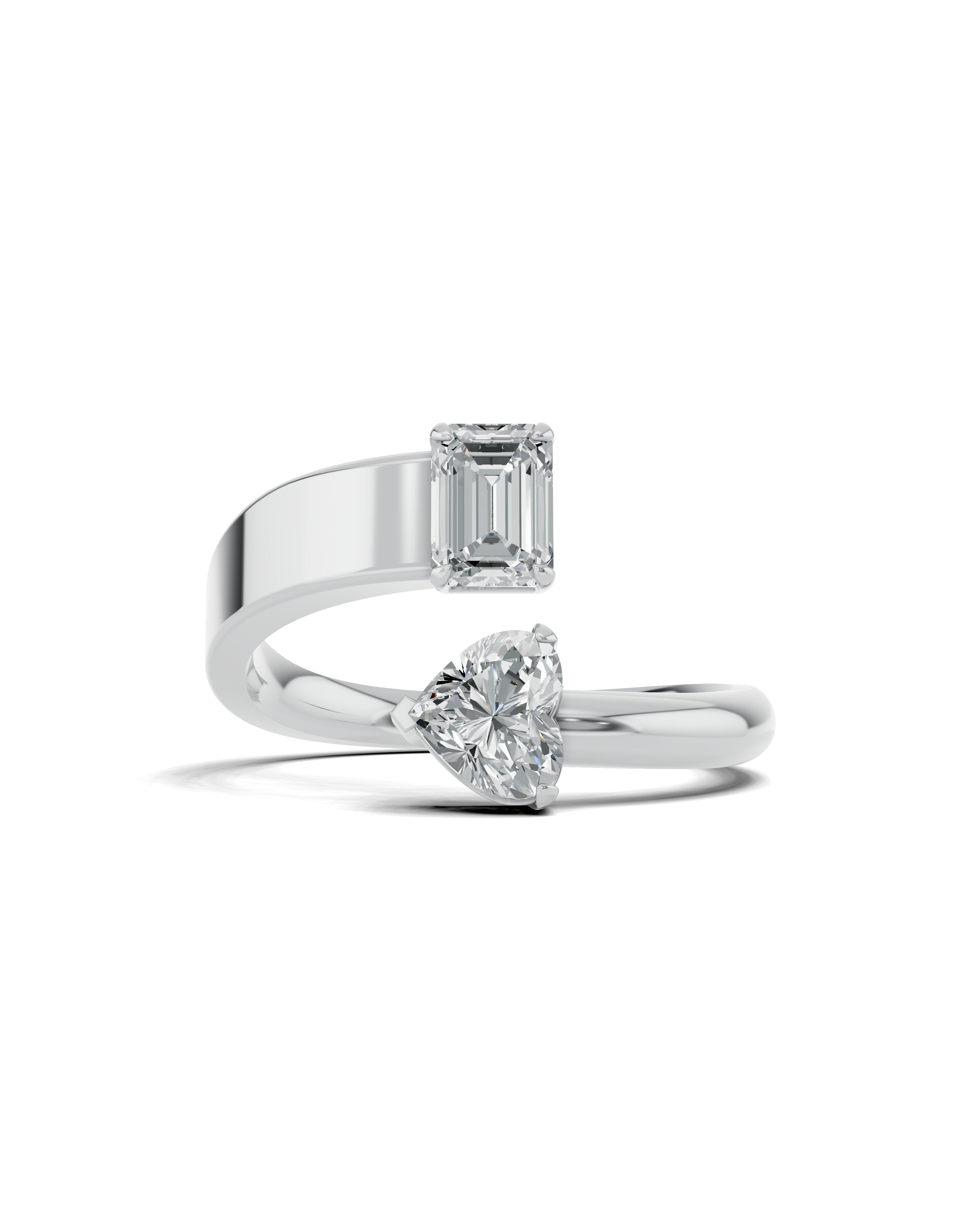 Platinized Sterling Silver