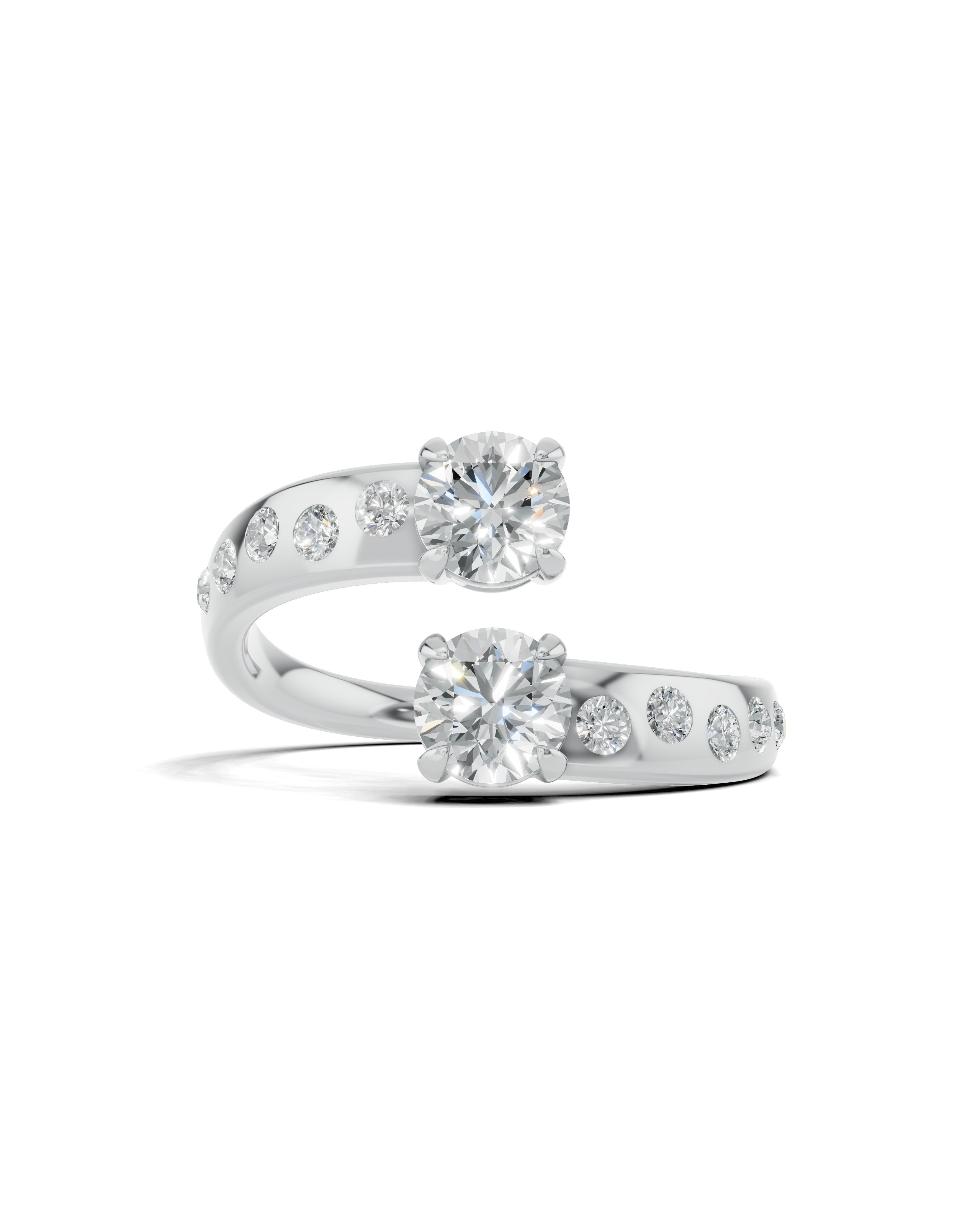 Platinized Sterling Silver