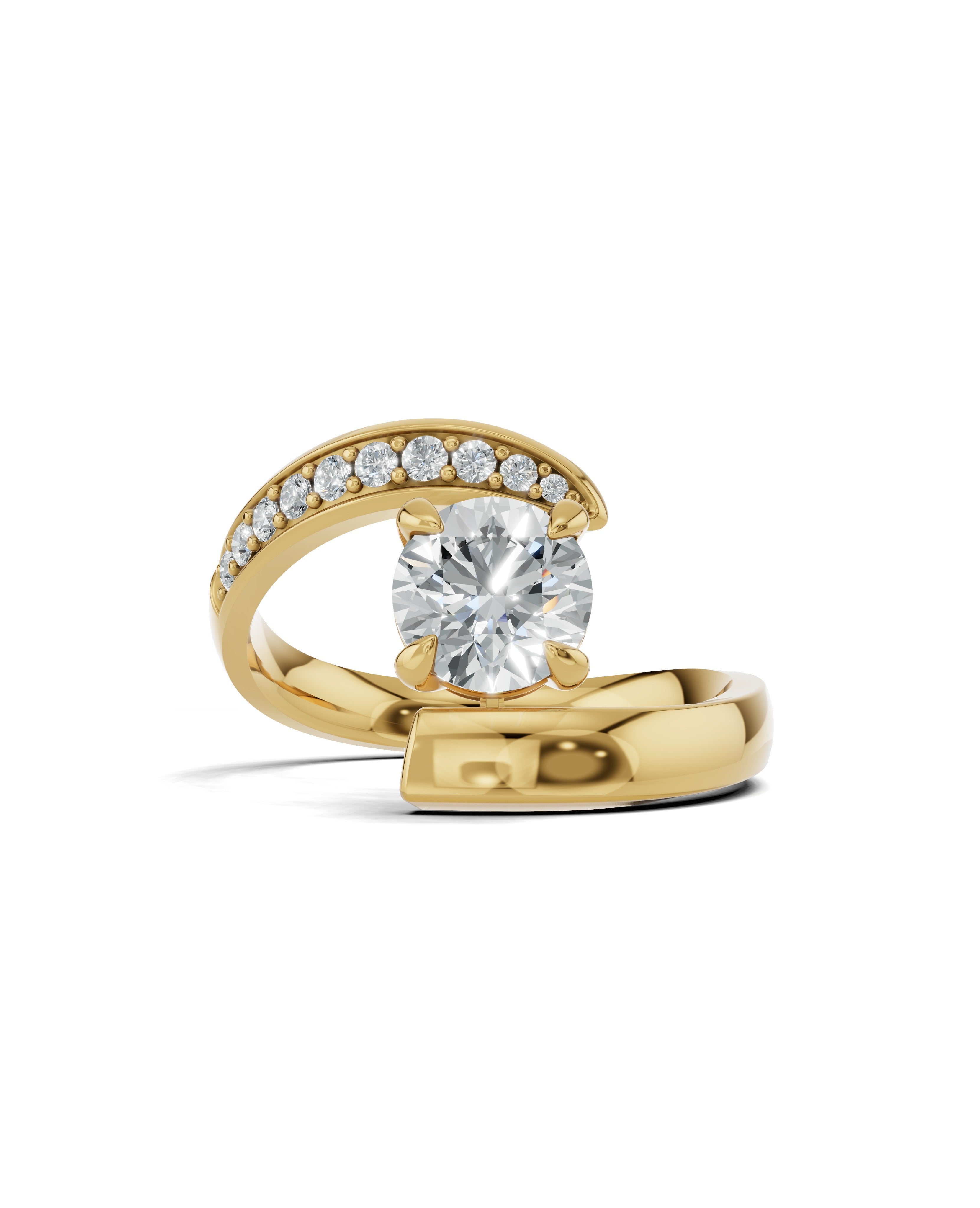 18K Vermeil Plated Sterling Silver