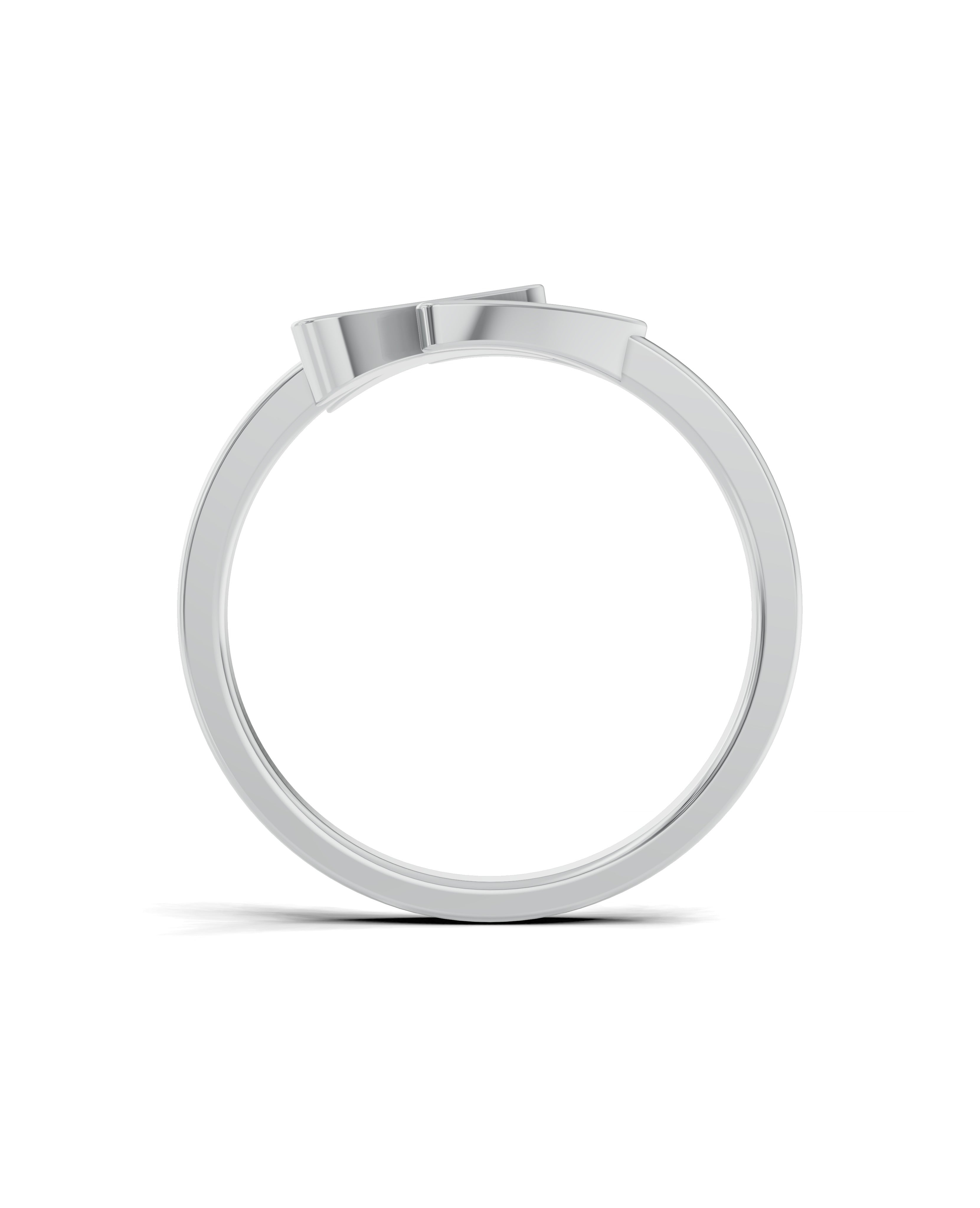 Platinized Sterling Silver