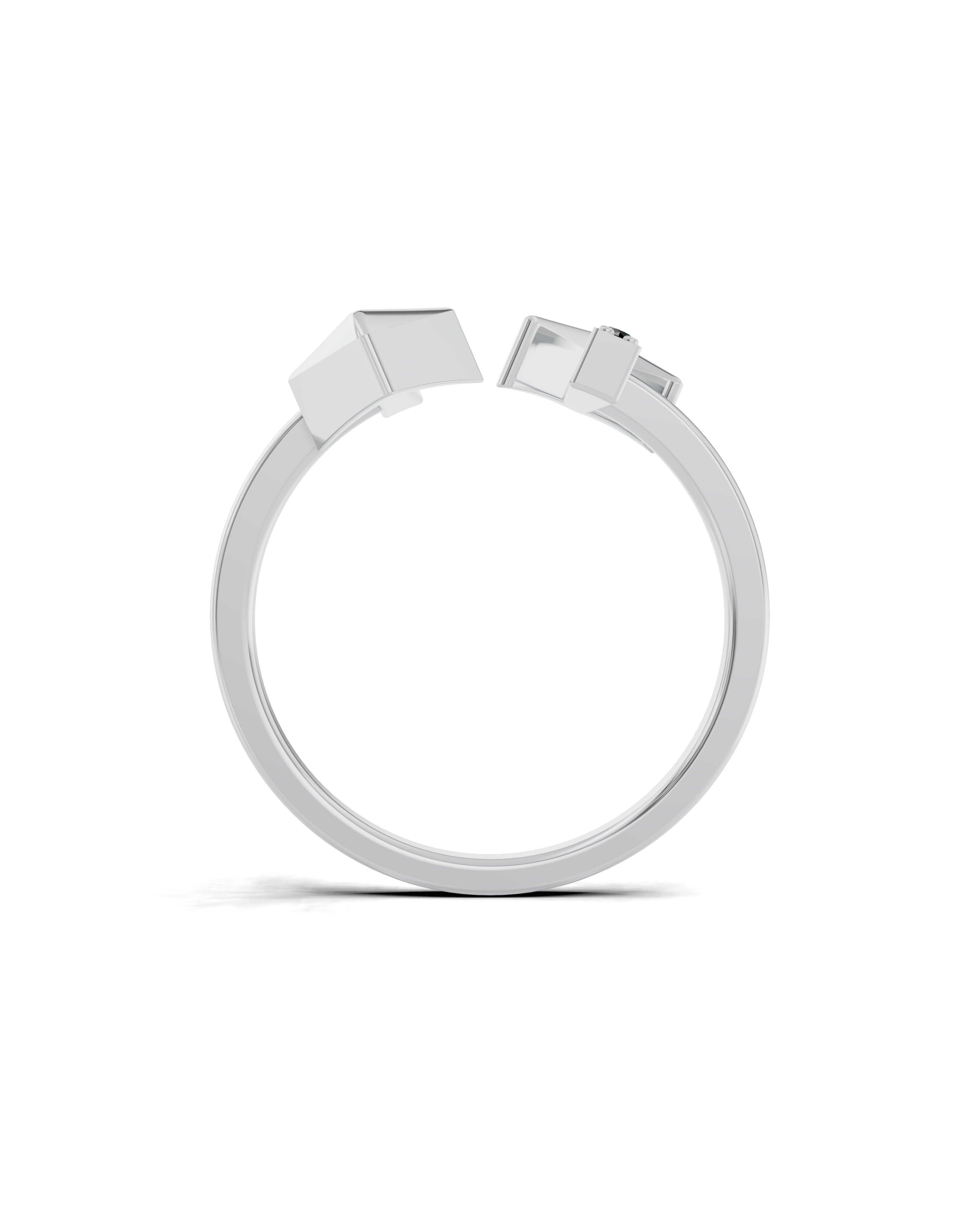 Platinized Sterling Silver