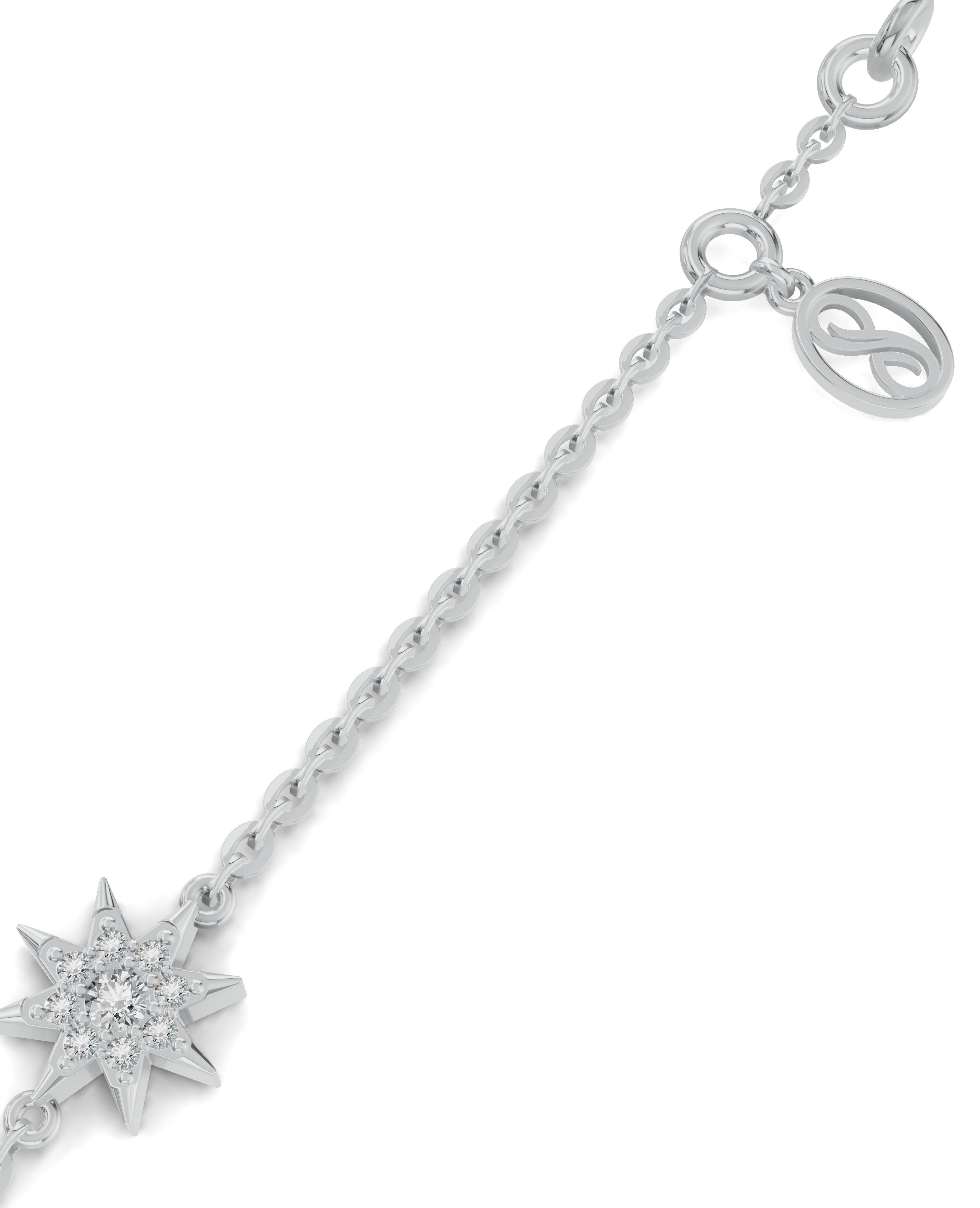 Platinized Sterling Silver