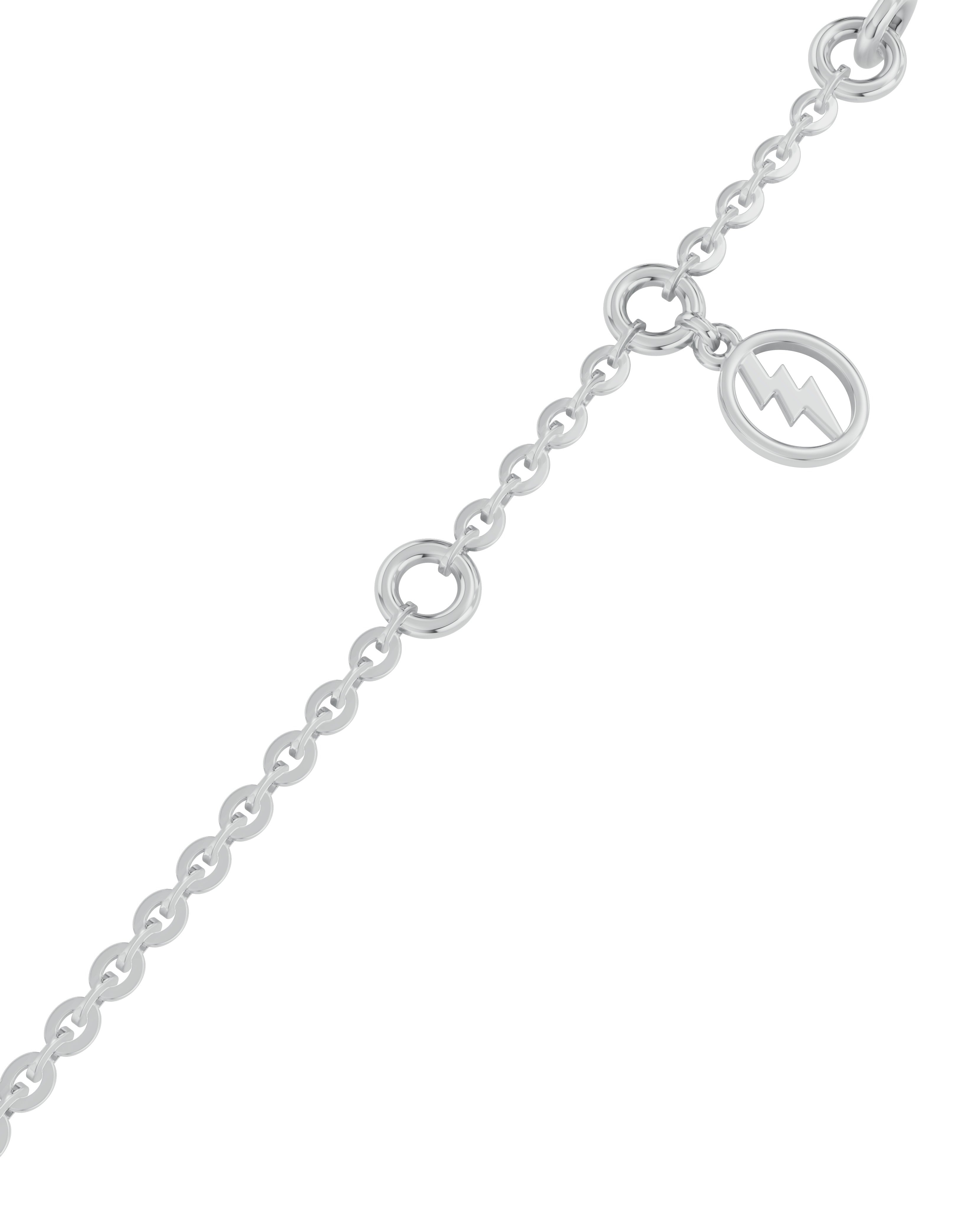 Platinized Sterling Silver