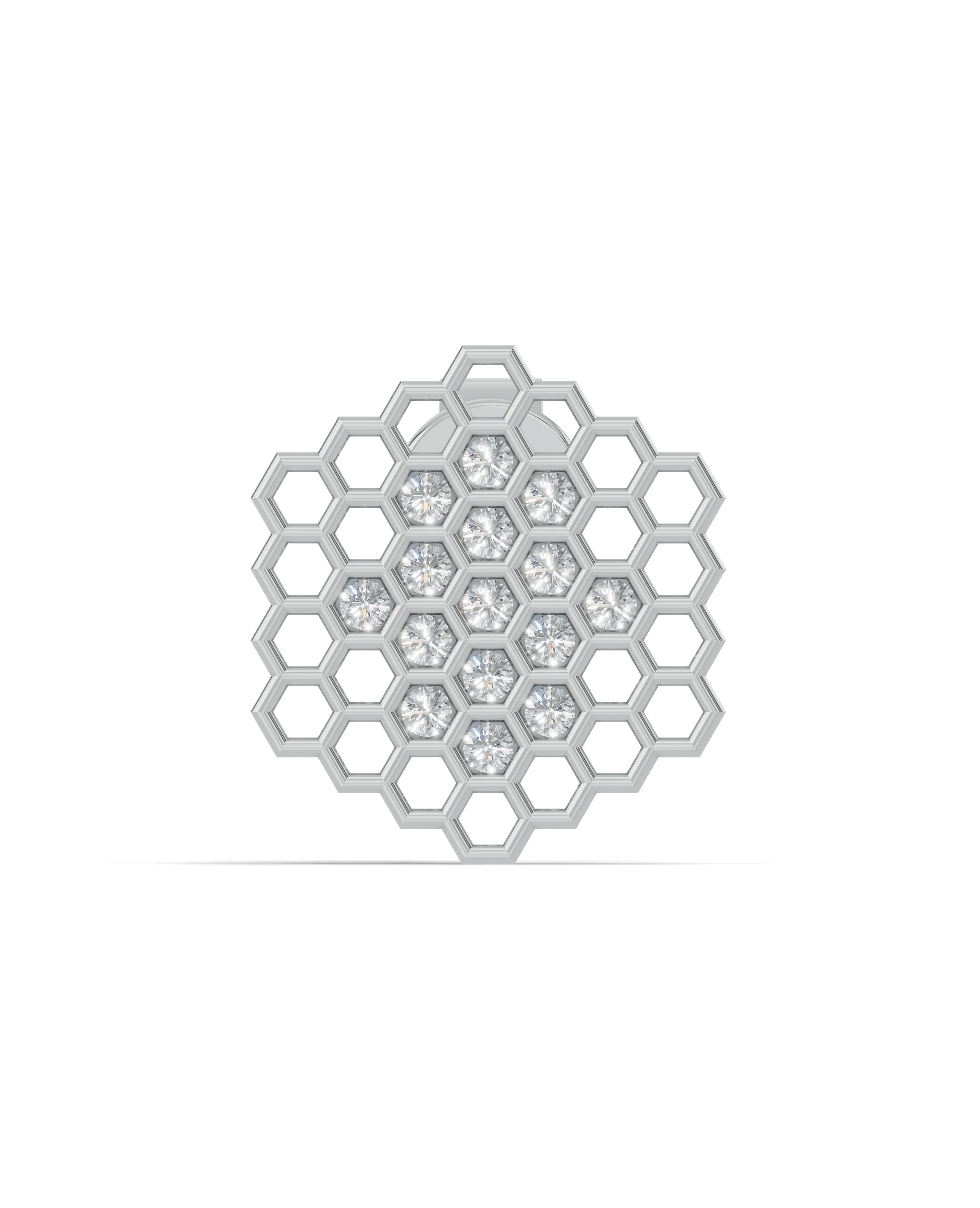 Platinized Sterling Silver