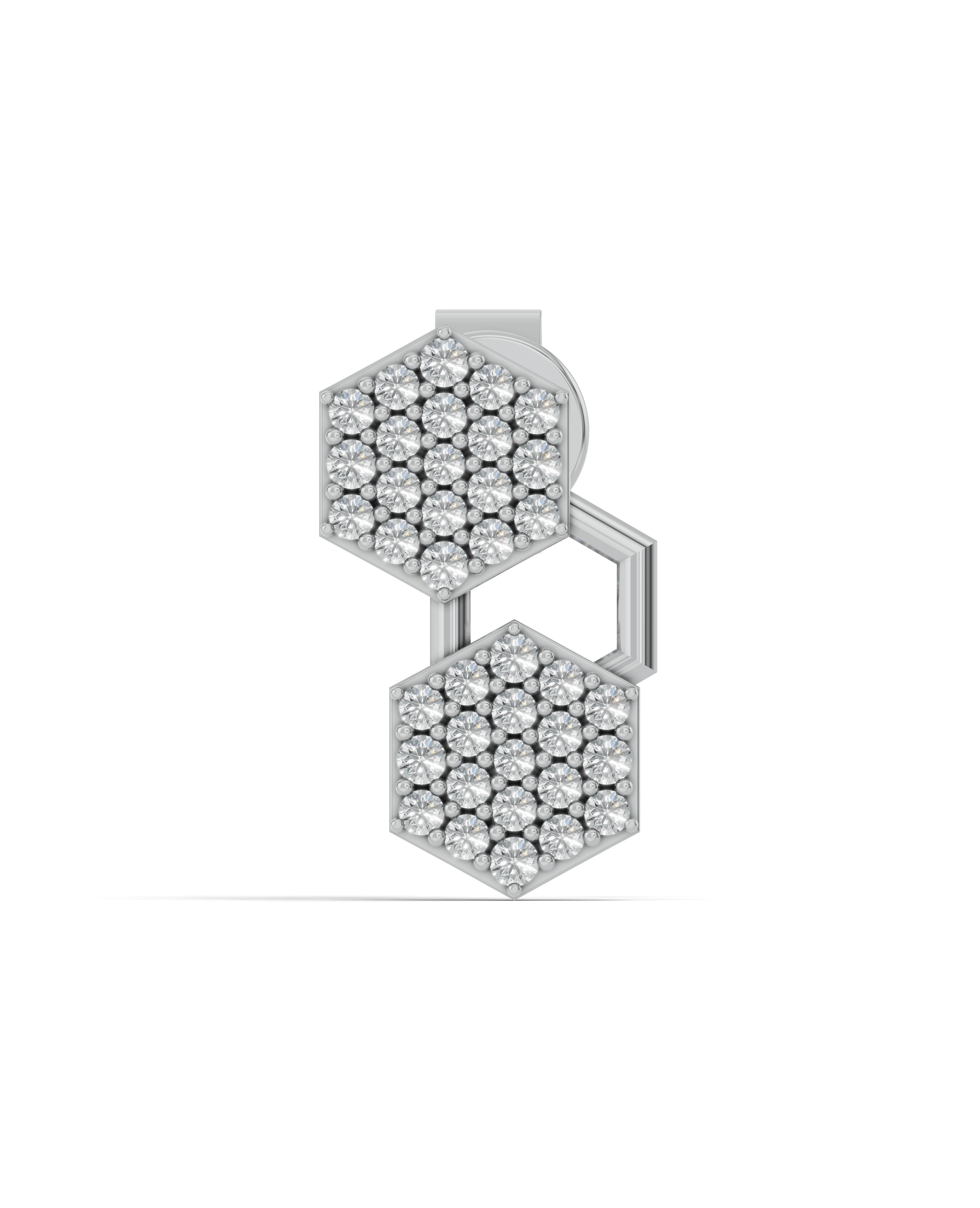 Platinized Sterling Silver