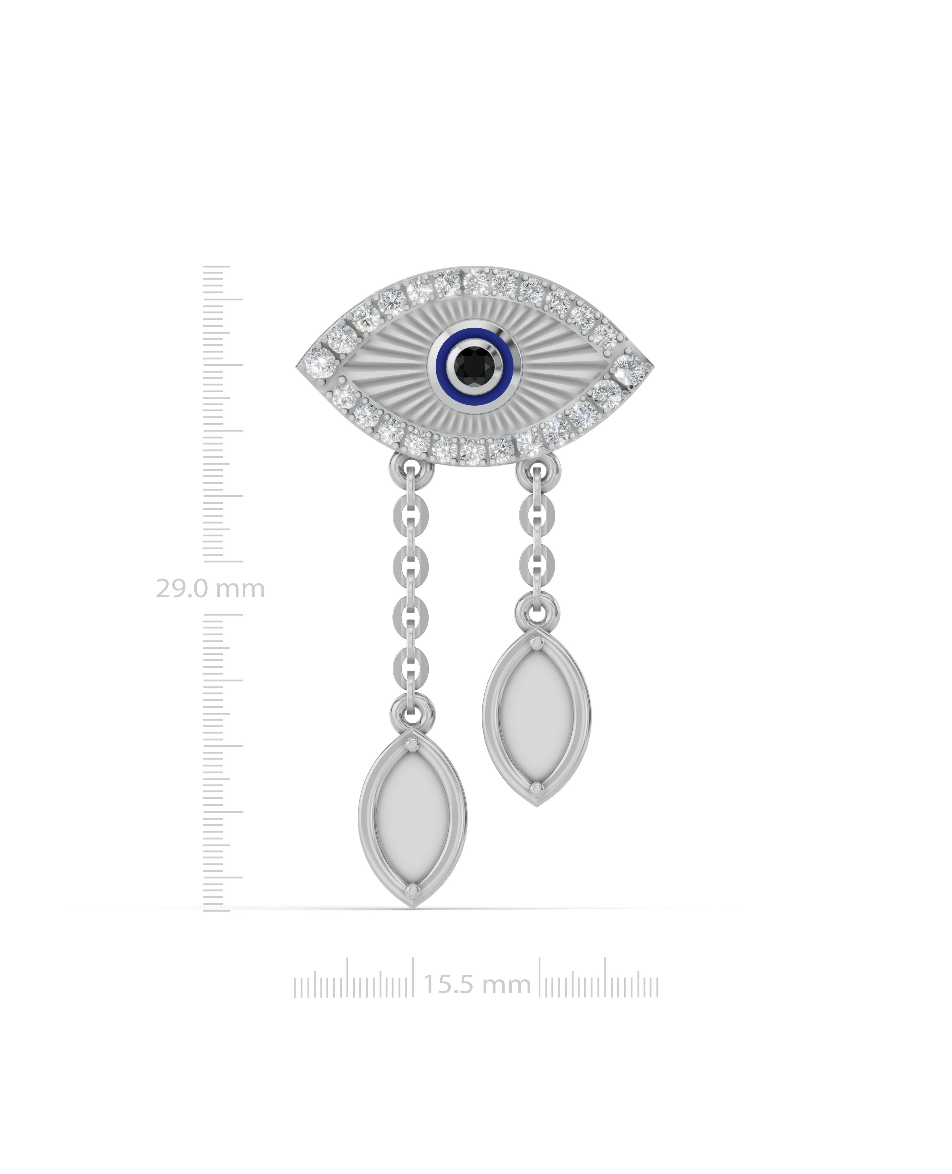 Platinized Sterling Silver