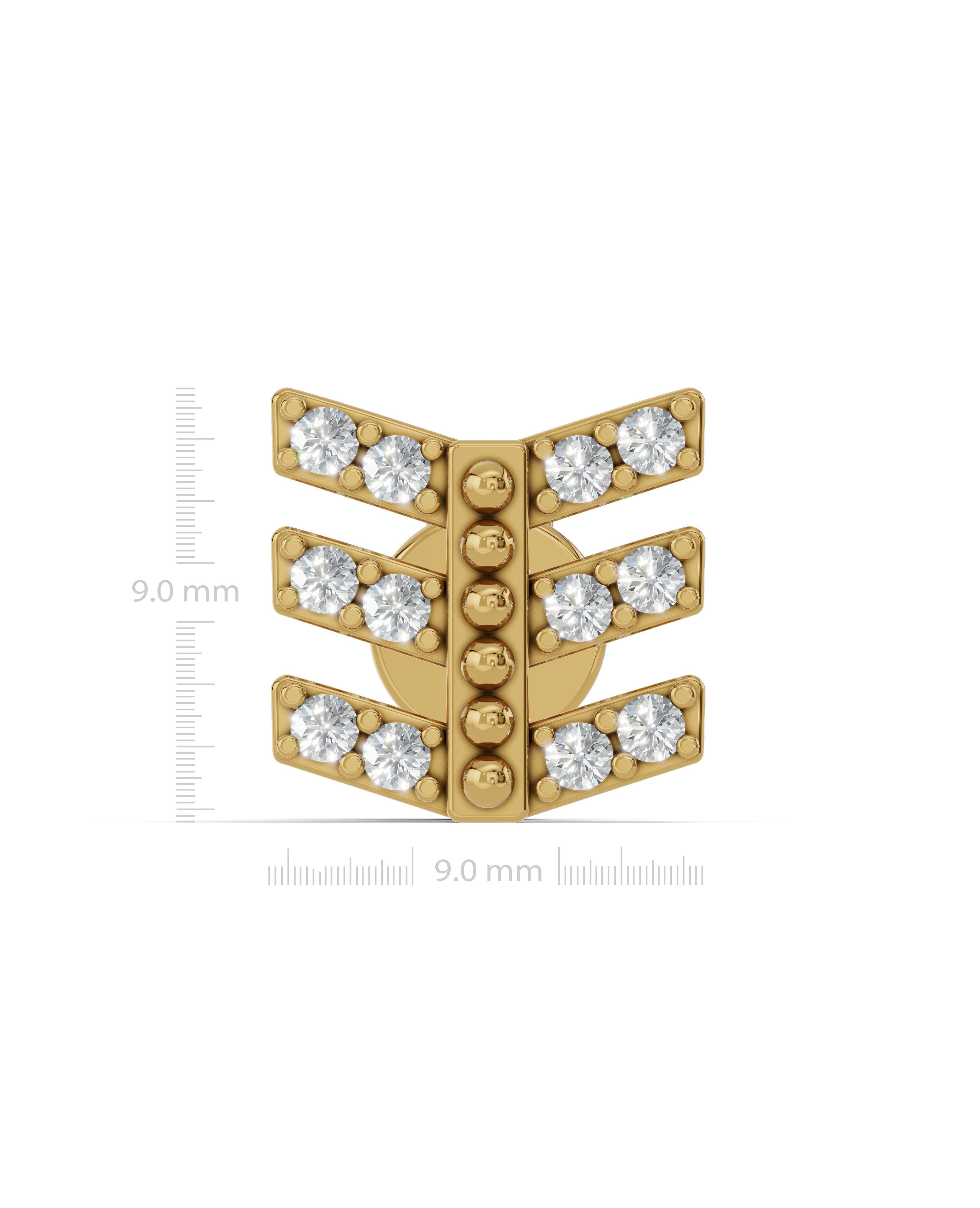 18K Vermeil Plated Sterling Silver