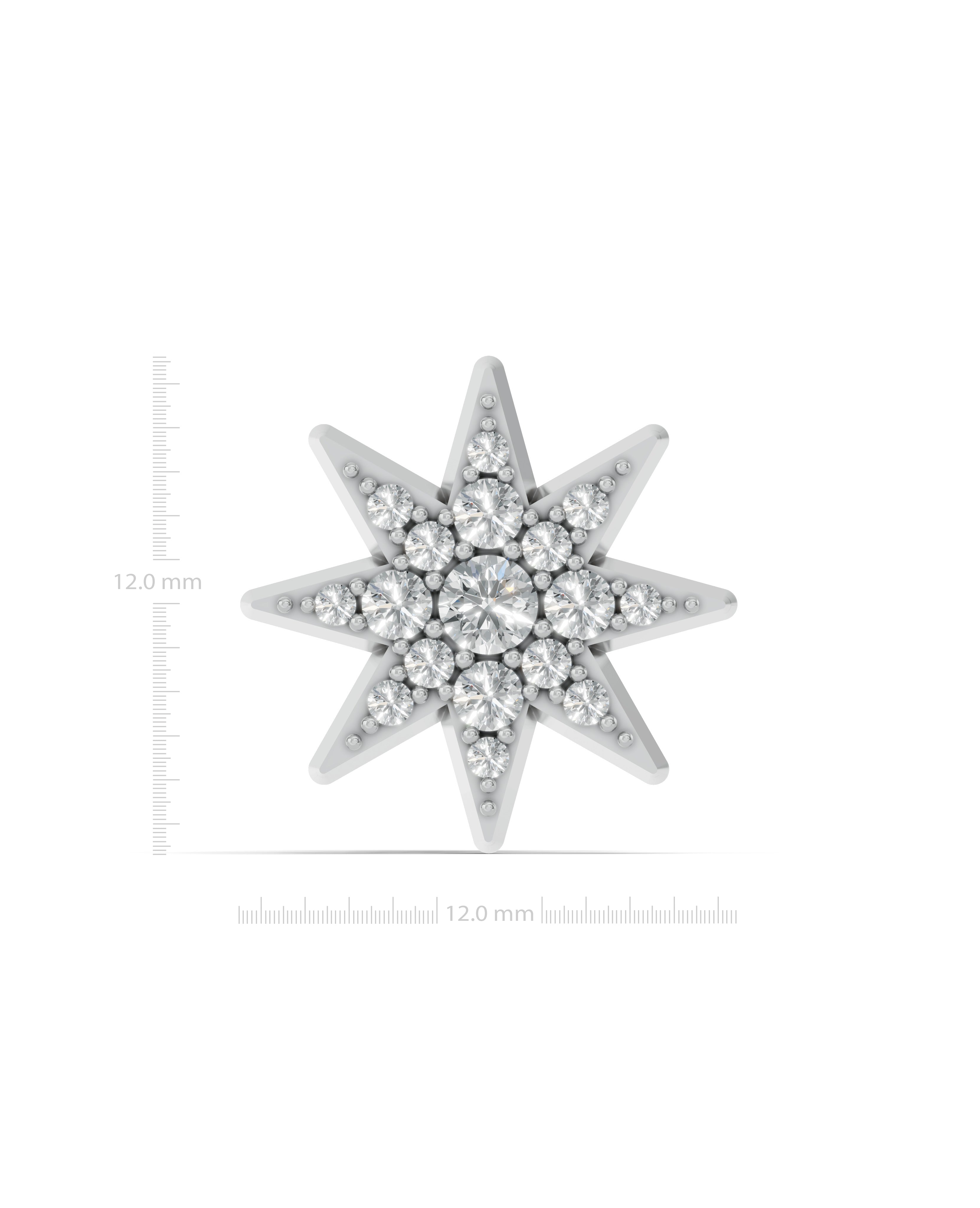 Platinized Sterling Silver