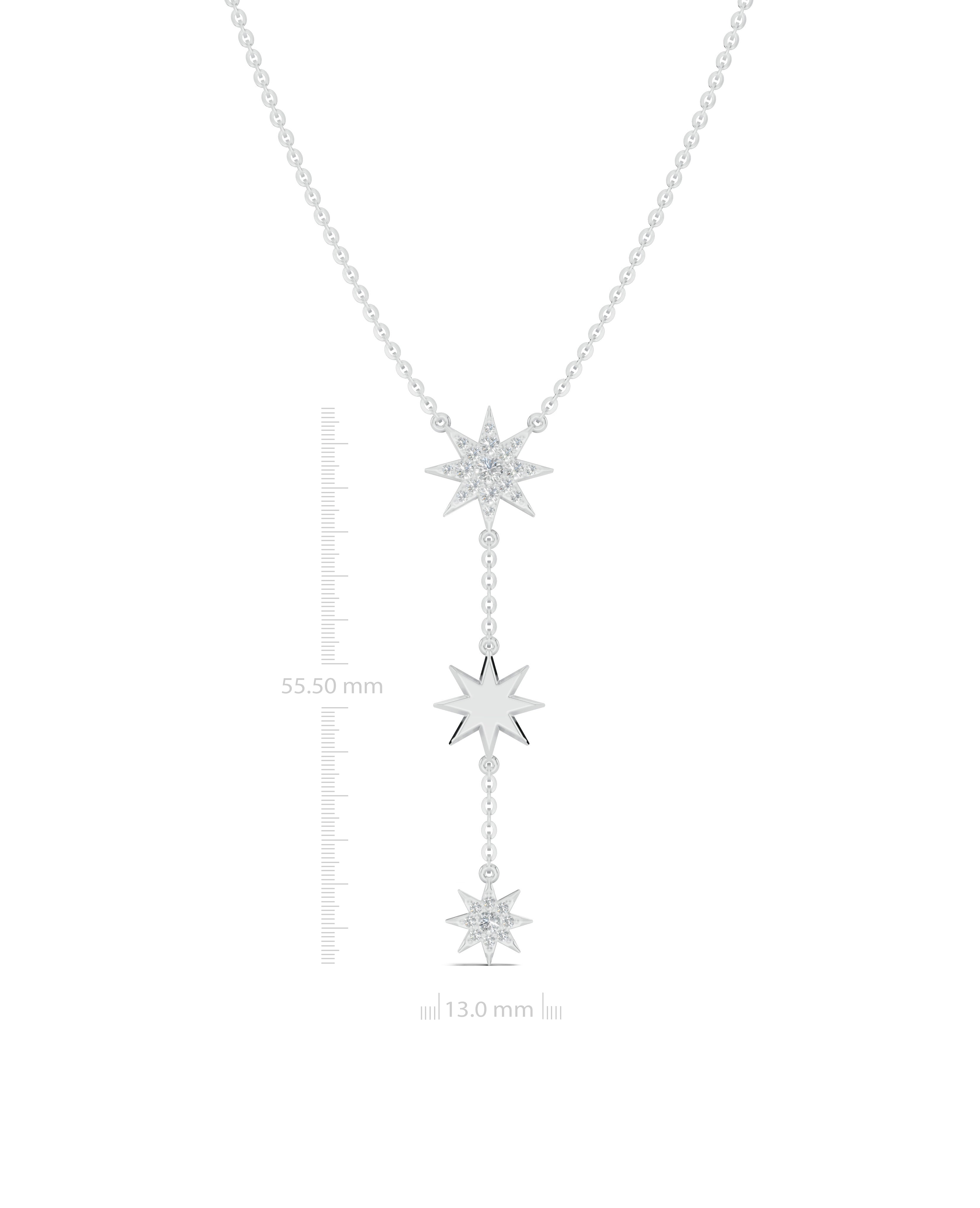 Platinized Sterling Silver