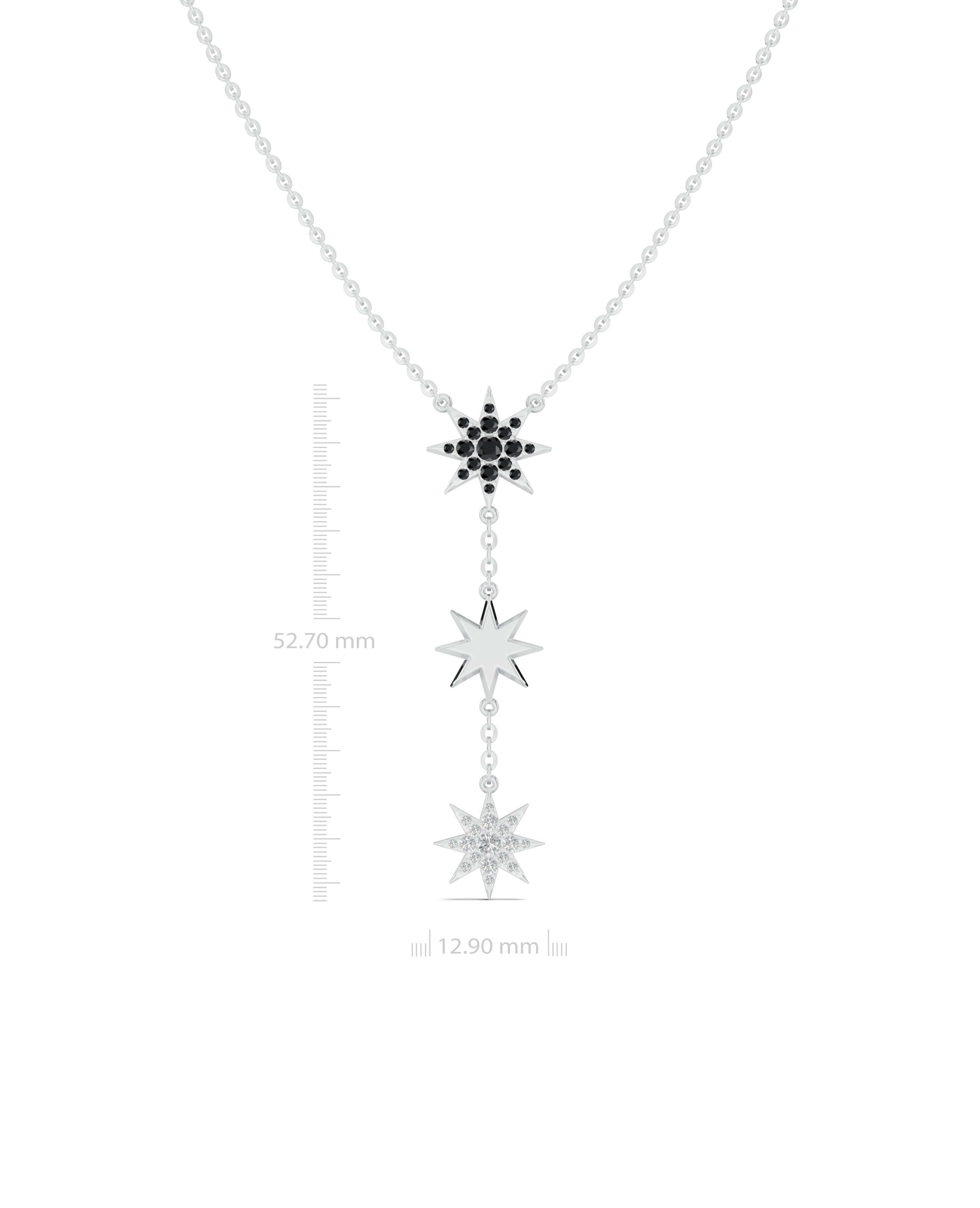 Platinized Sterling Silver