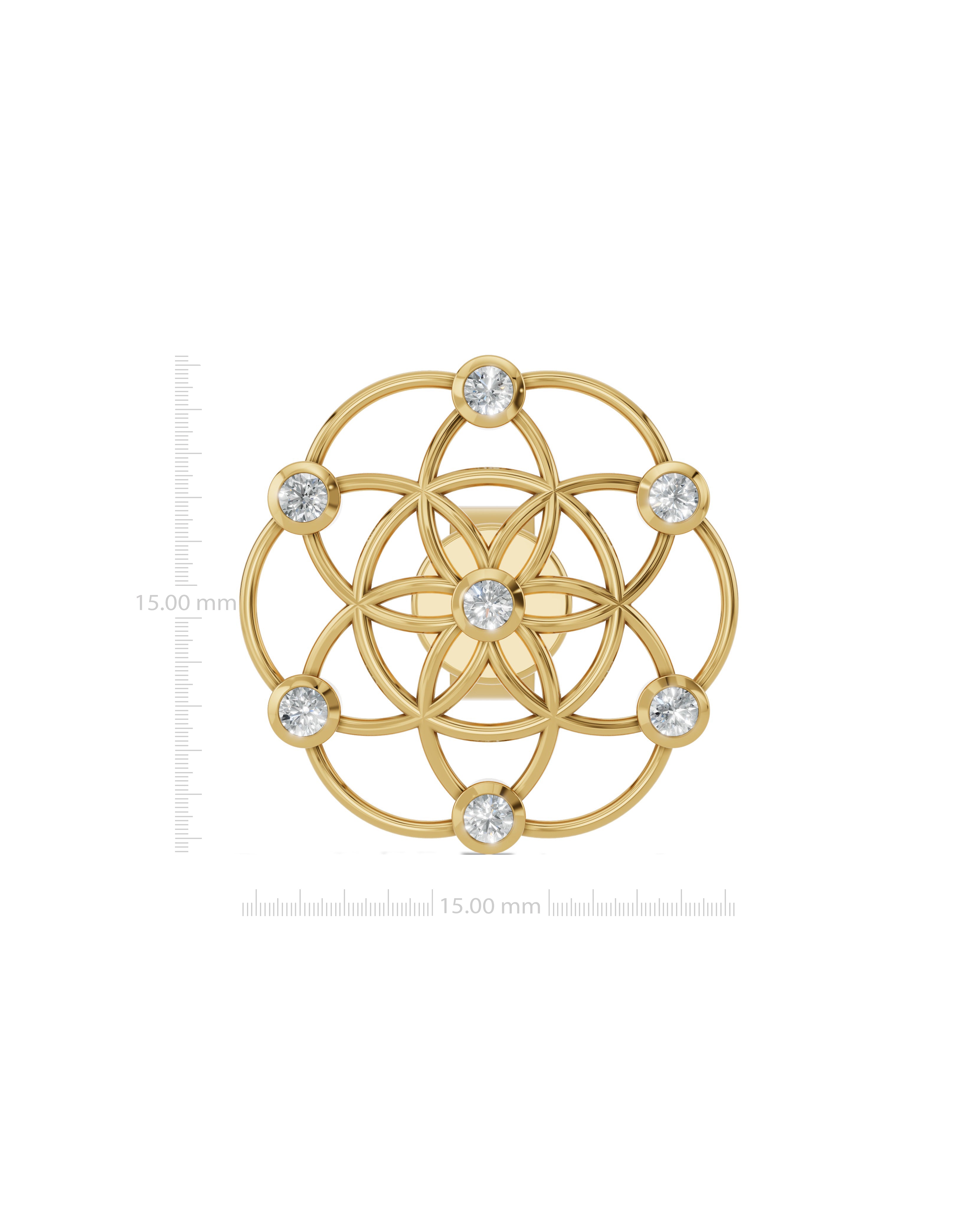 18K Vermeil Plated Sterling Silver