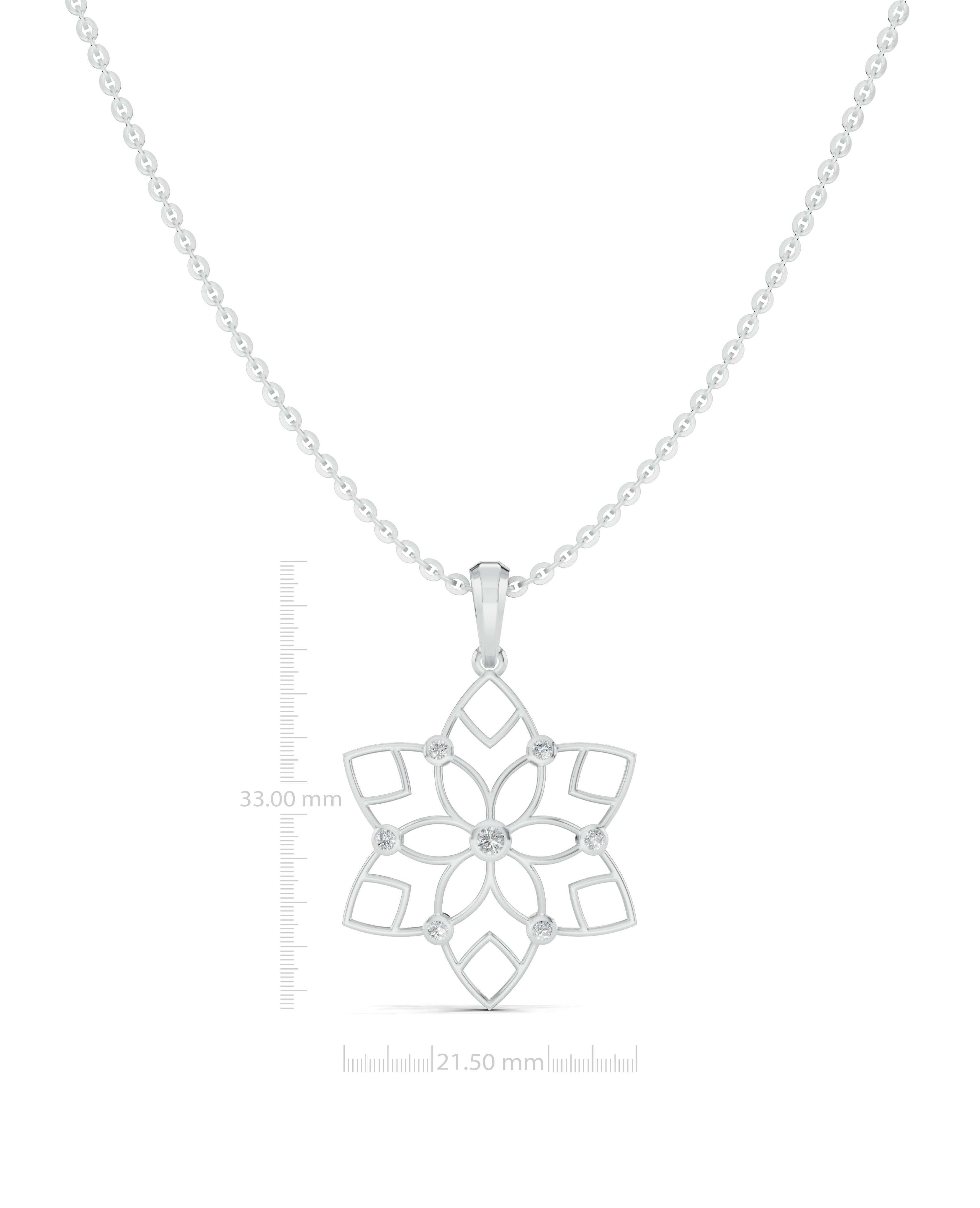 Platinized Sterling Silver