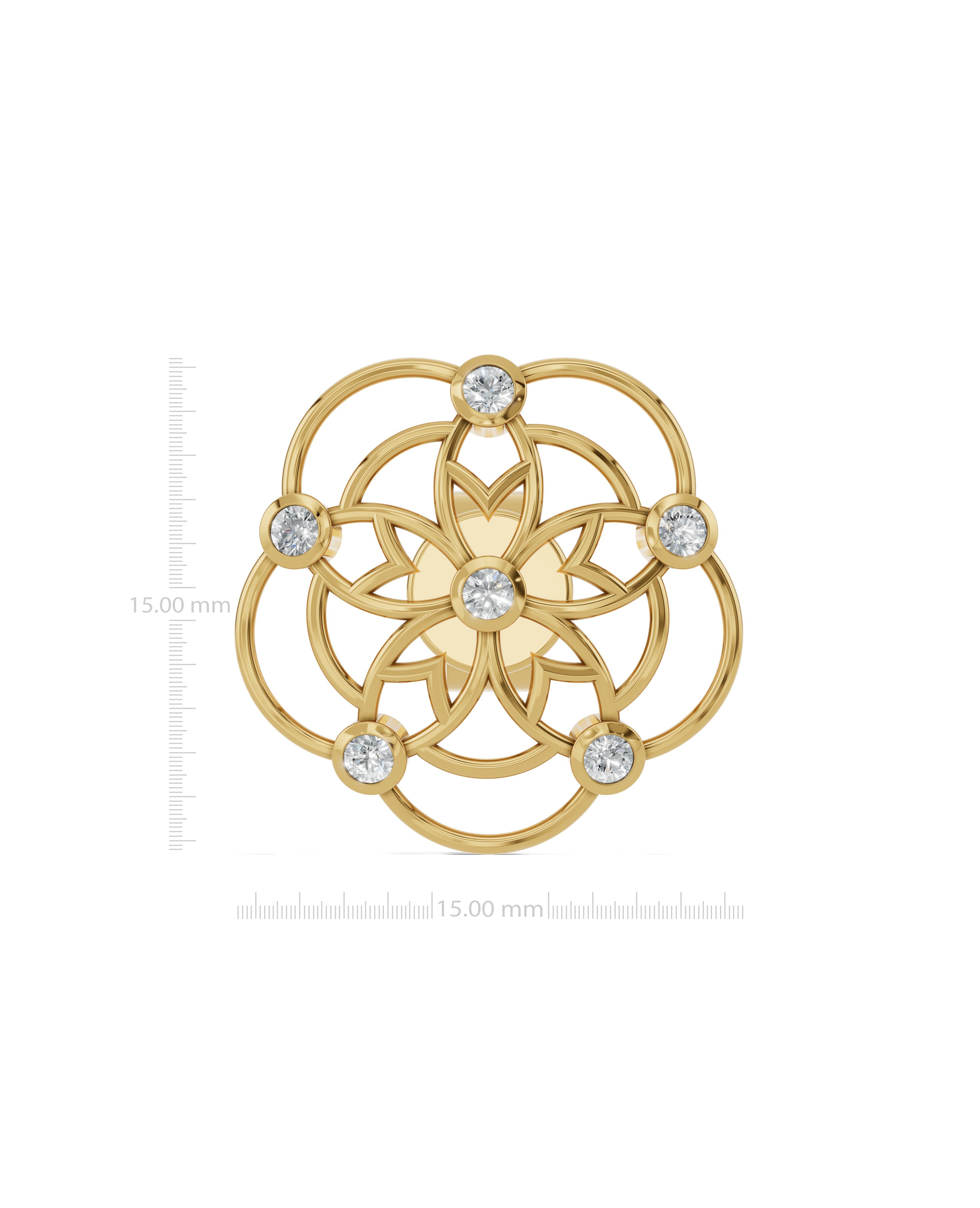 18K Vermeil Plated Sterling Silver