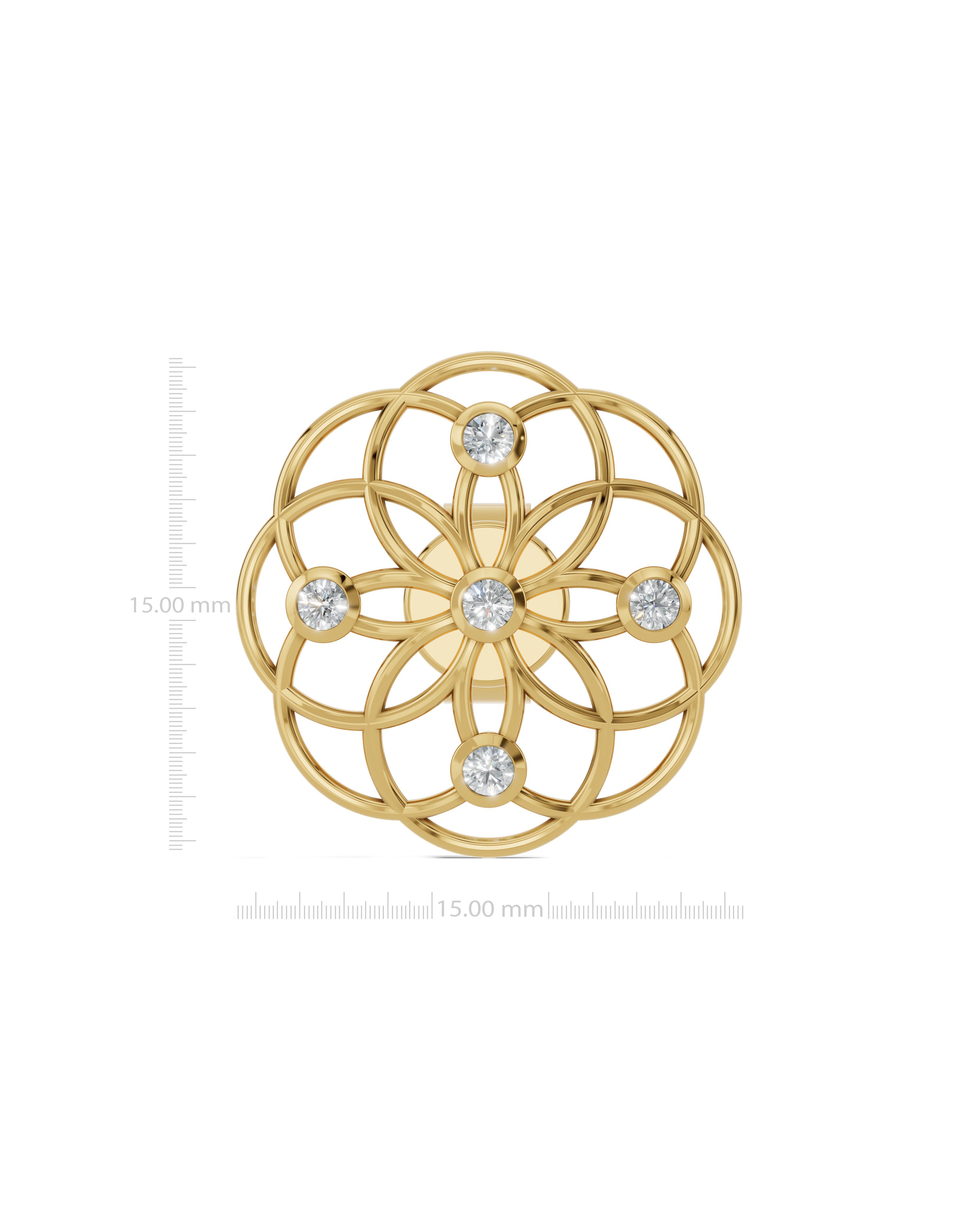 18K Vermeil Plated Sterling Silver