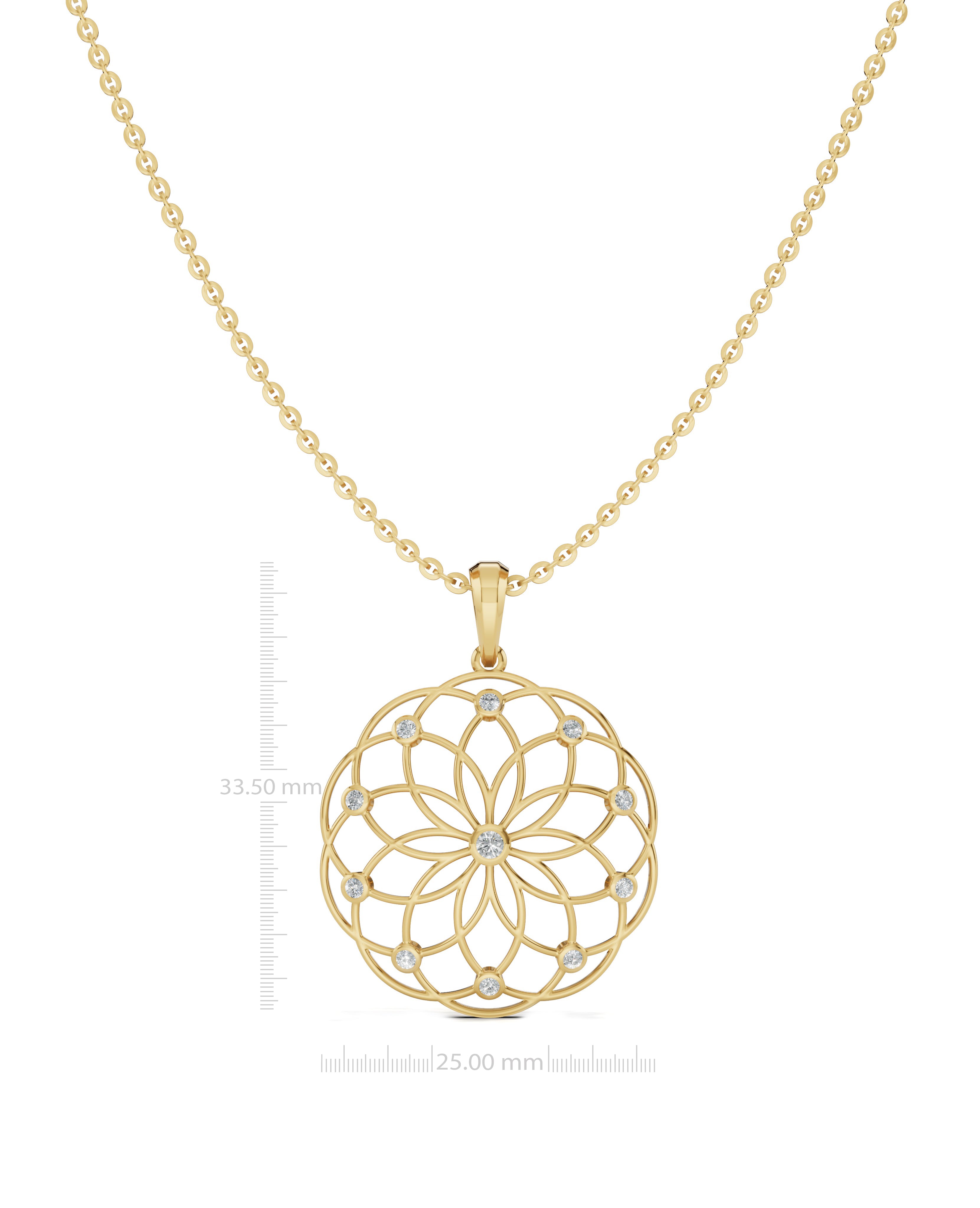 18K Vermeil Plated Sterling Silver