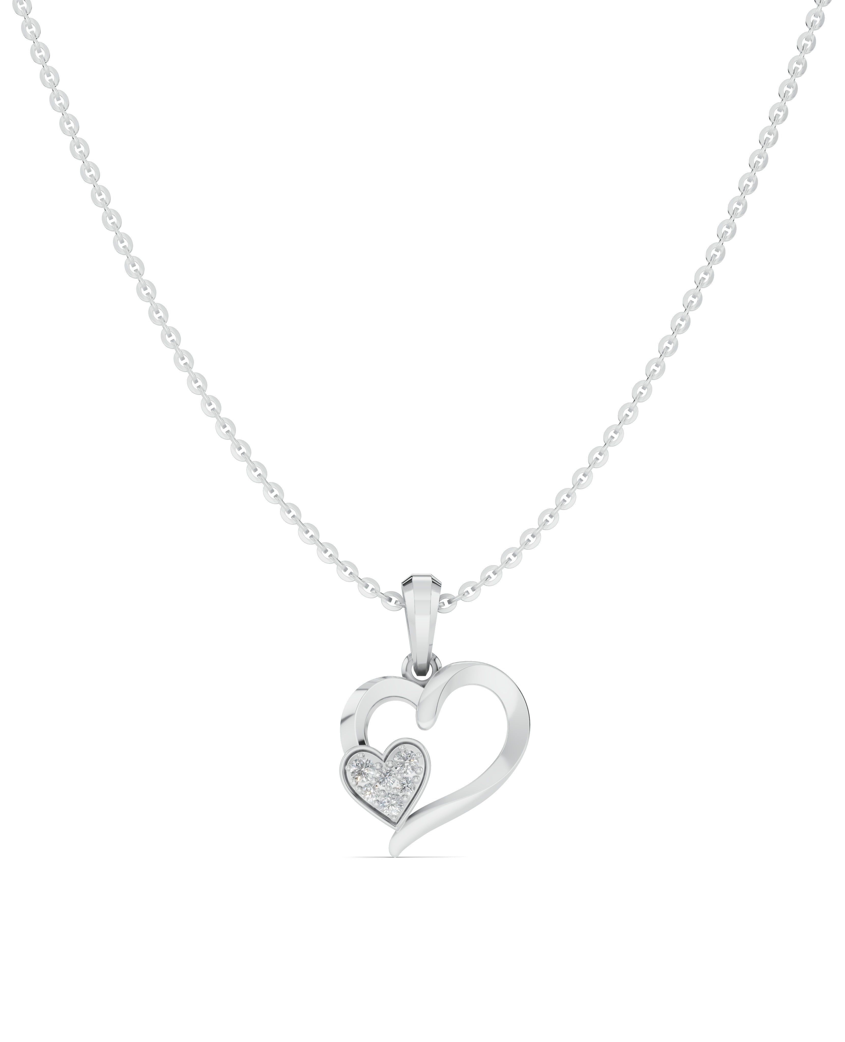 Platinized Sterling Silver