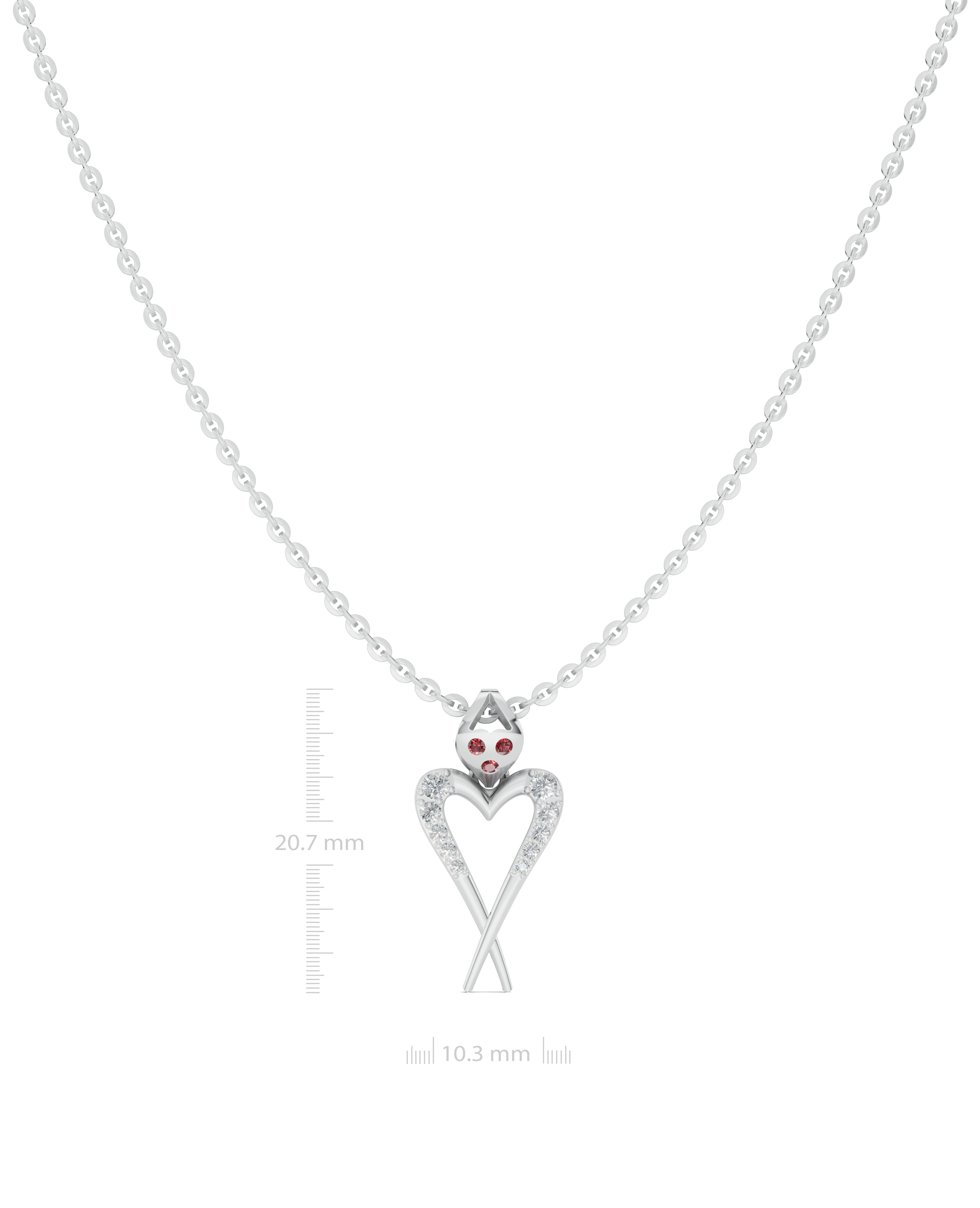 Platinized Sterling Silver