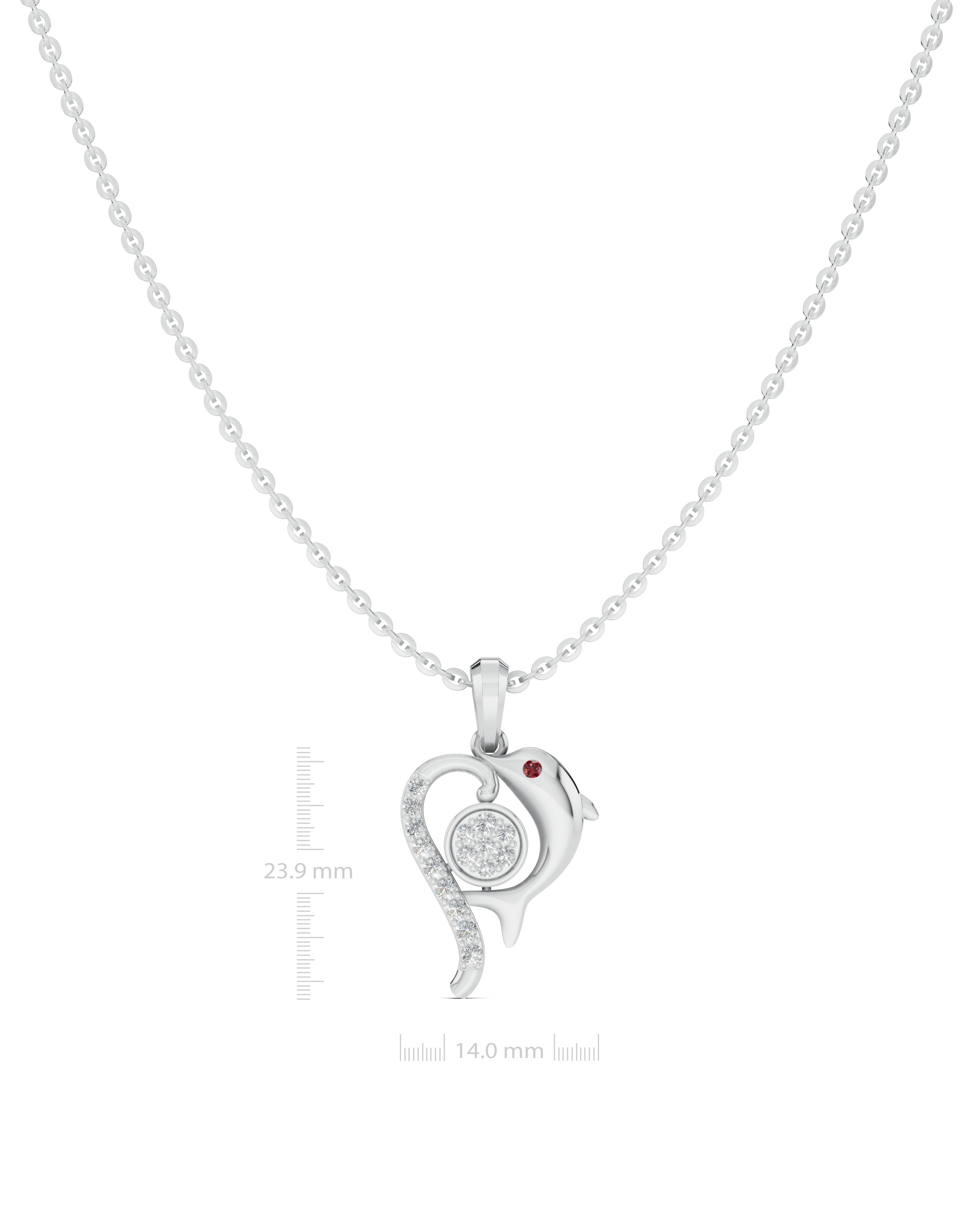 Platinized Sterling Silver