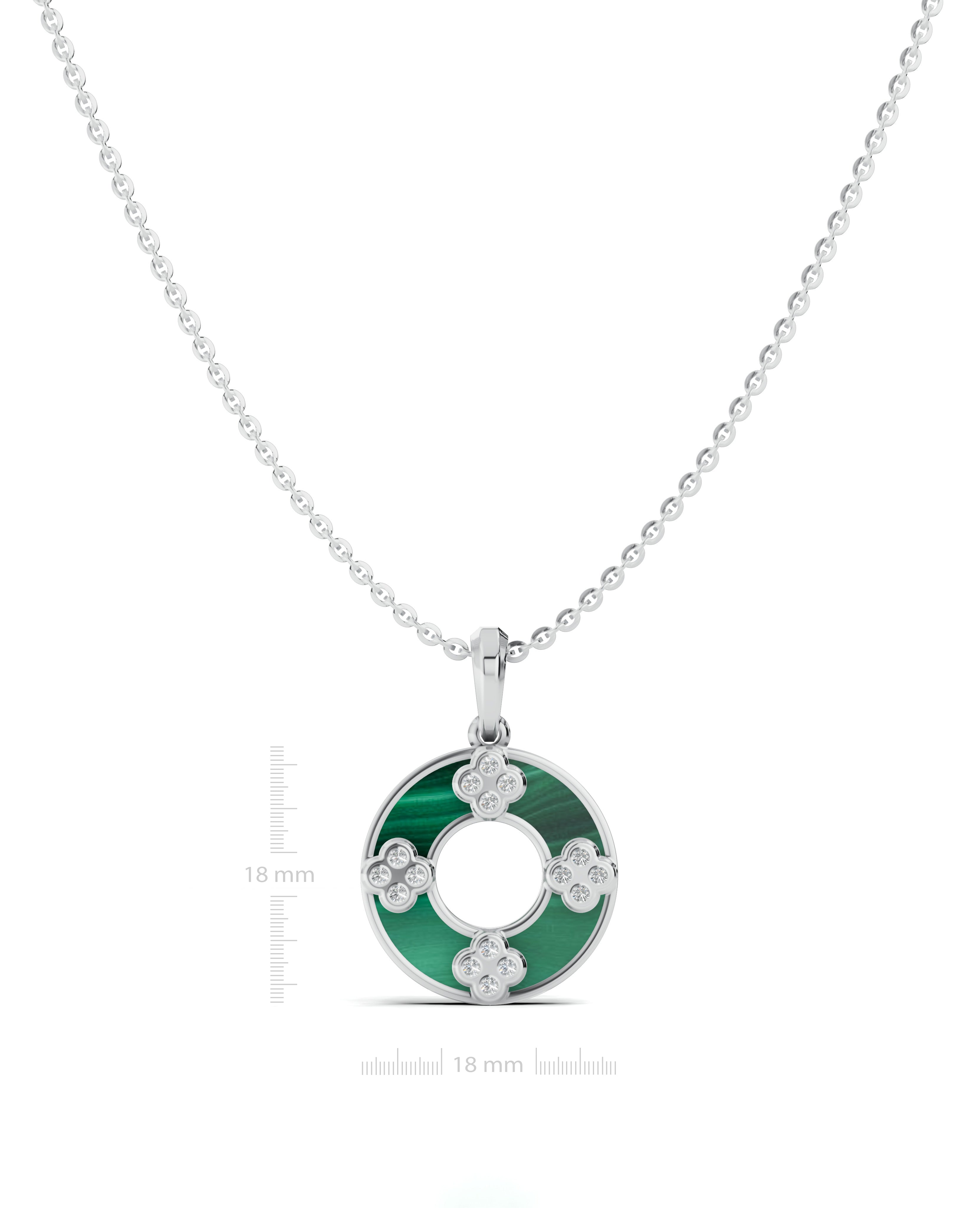 Platinized Sterling Silver