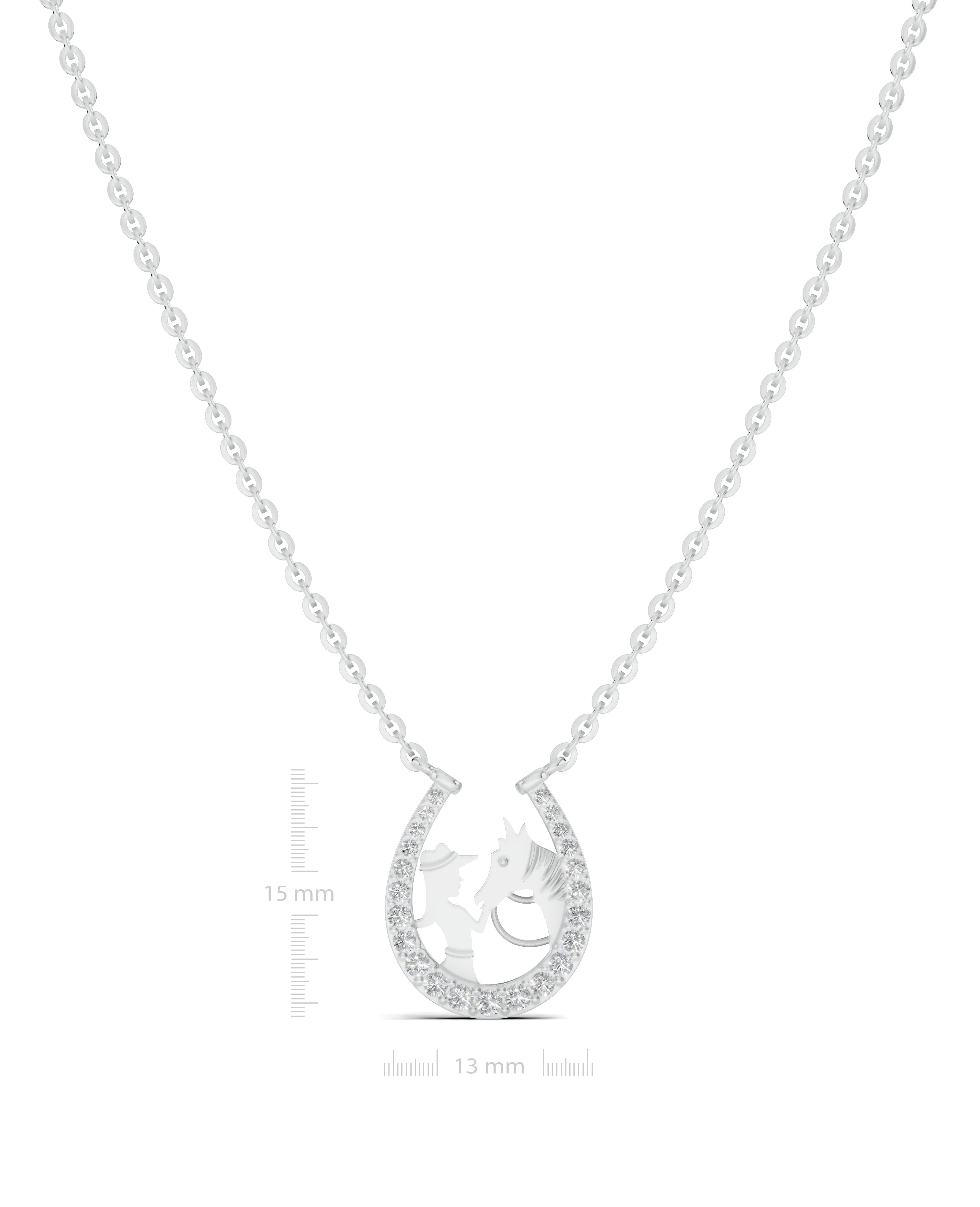 Platinized Sterling Silver