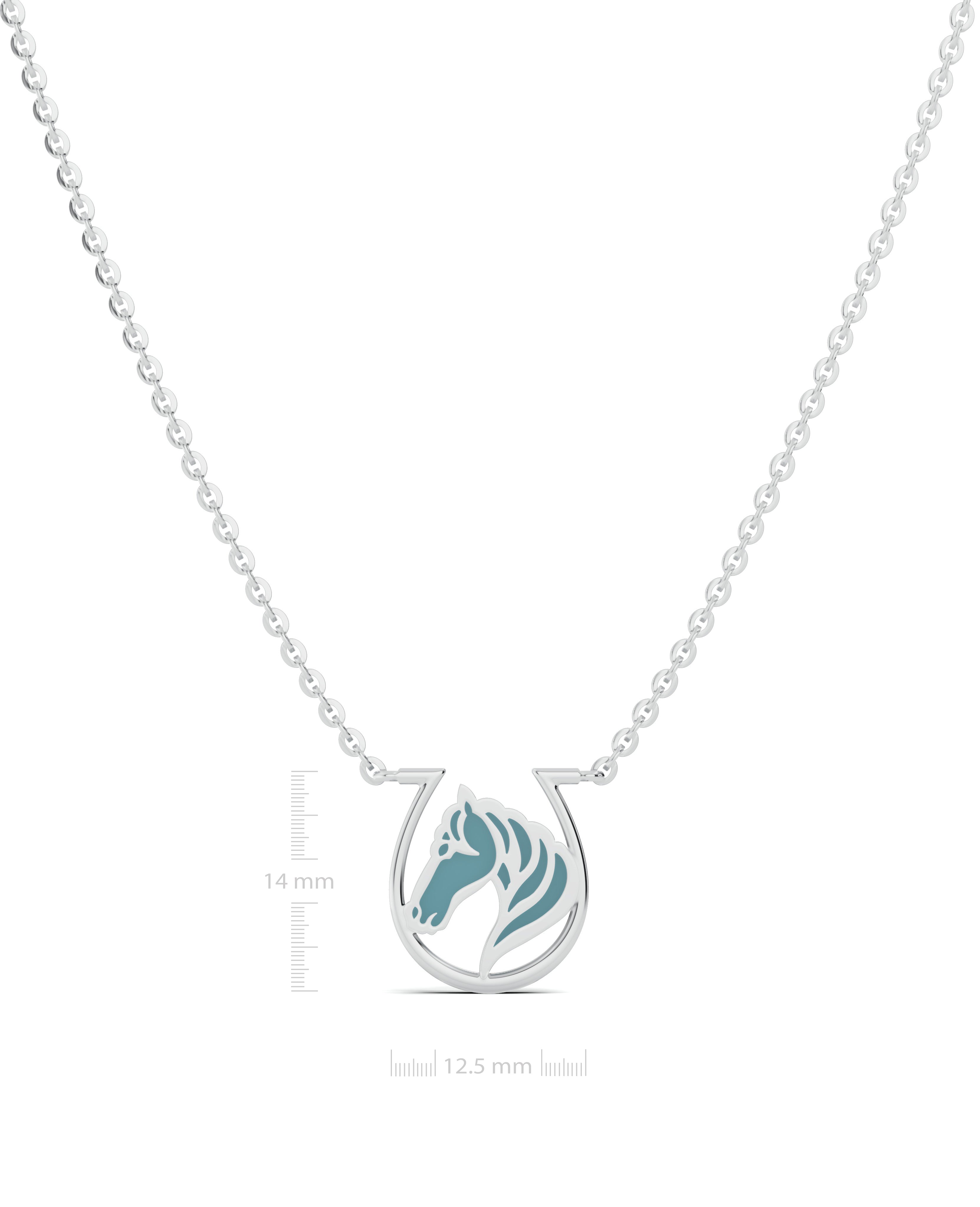 Platinized Sterling Silver