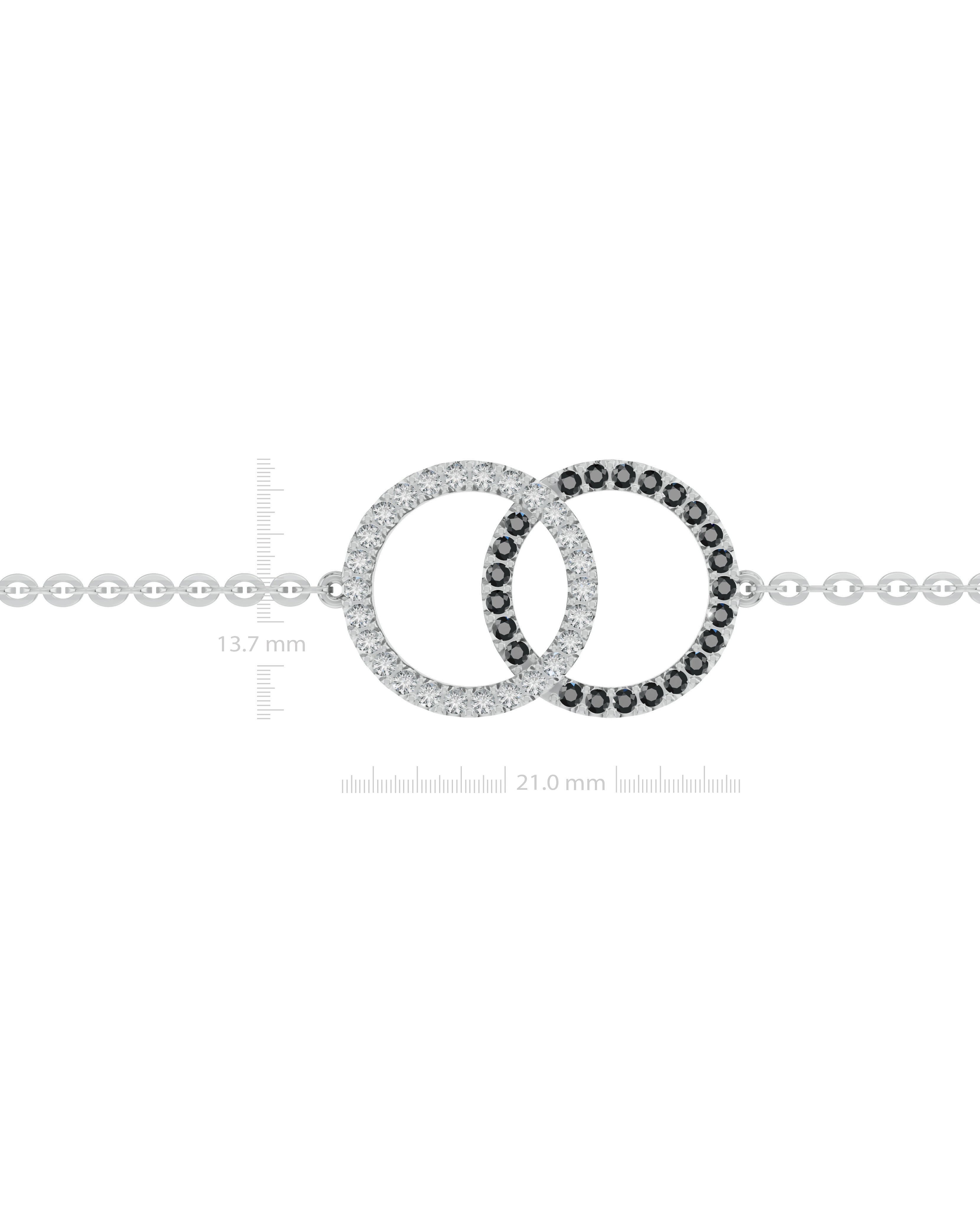 Platinized Sterling Silver