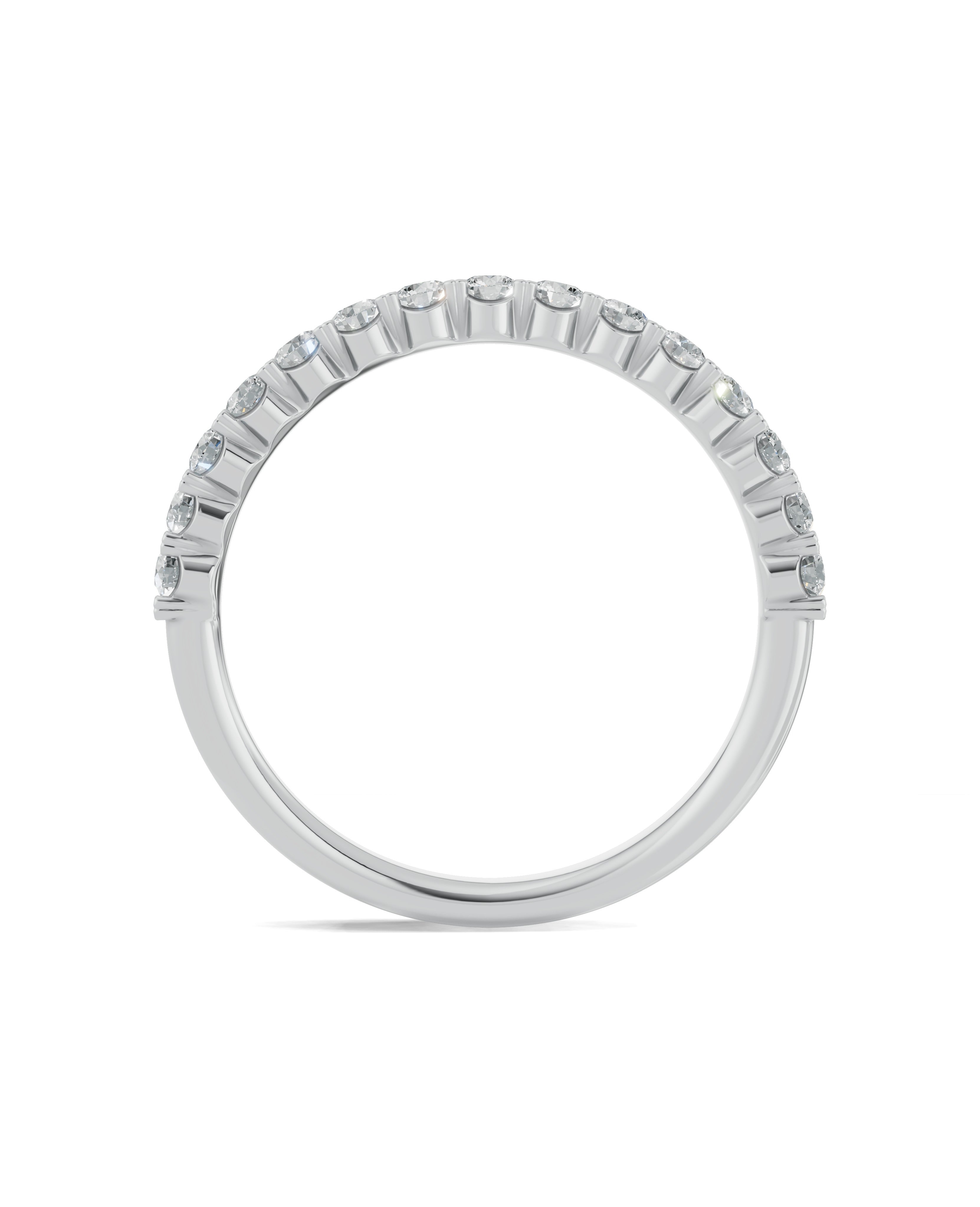 Platinized Sterling Silver