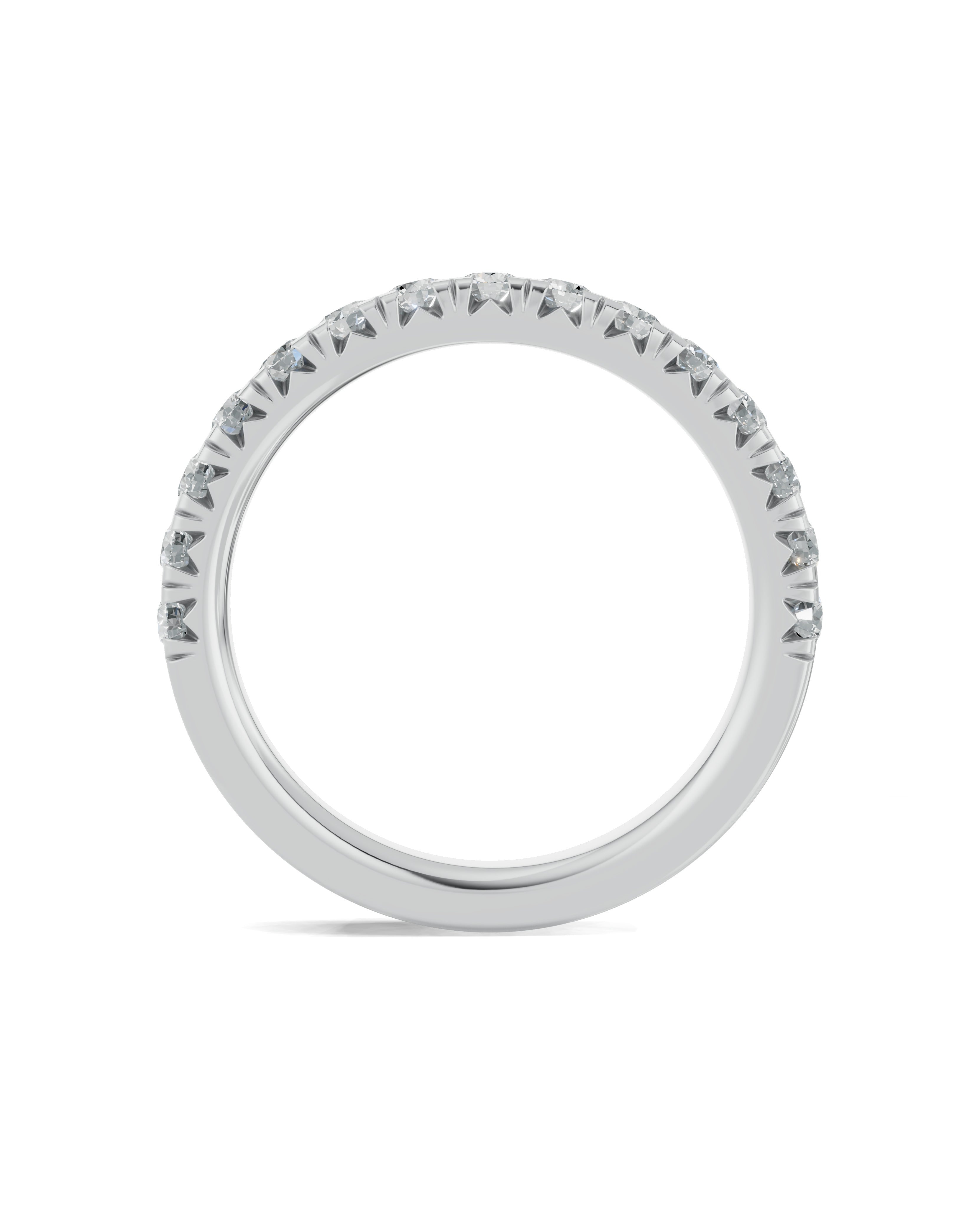 Platinized Sterling Silver